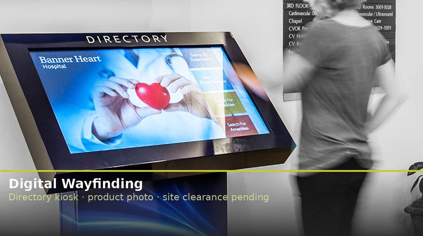 Digital Wayfinding — product photo